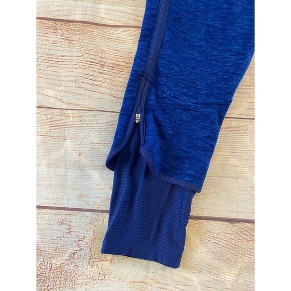 Hylete Women's Blue Nimbus Caprite Athletic Leggings - Medium - Picture 2 of 12